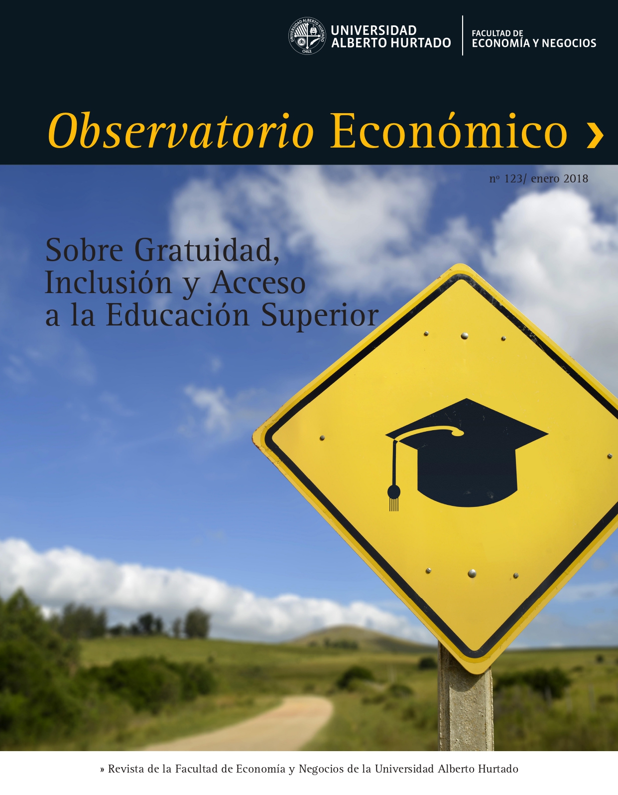 Título del número de la revista : "Sobre Gratuidad, Inclusión y Acceso a la Educación Superior"