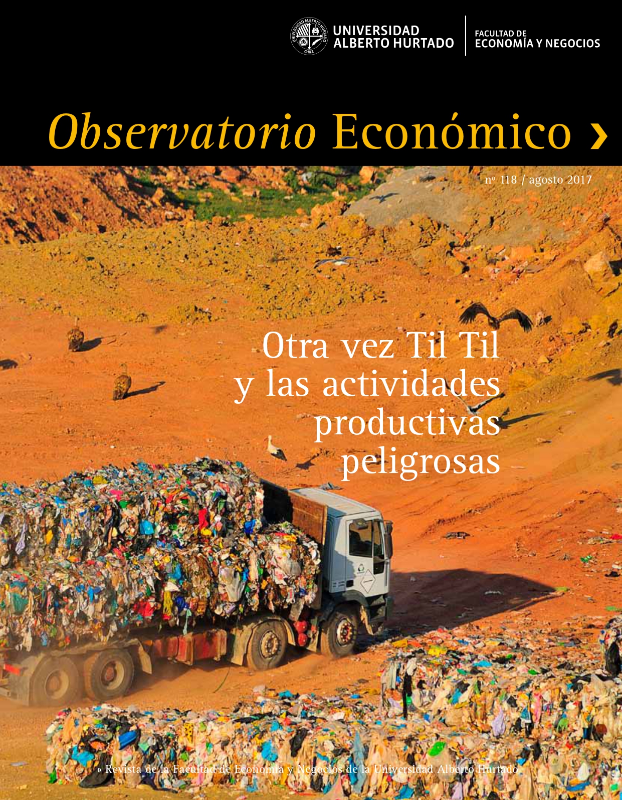 Título del número de la revista : "Otra vez Til Til y las actividades productivas peligrosas"