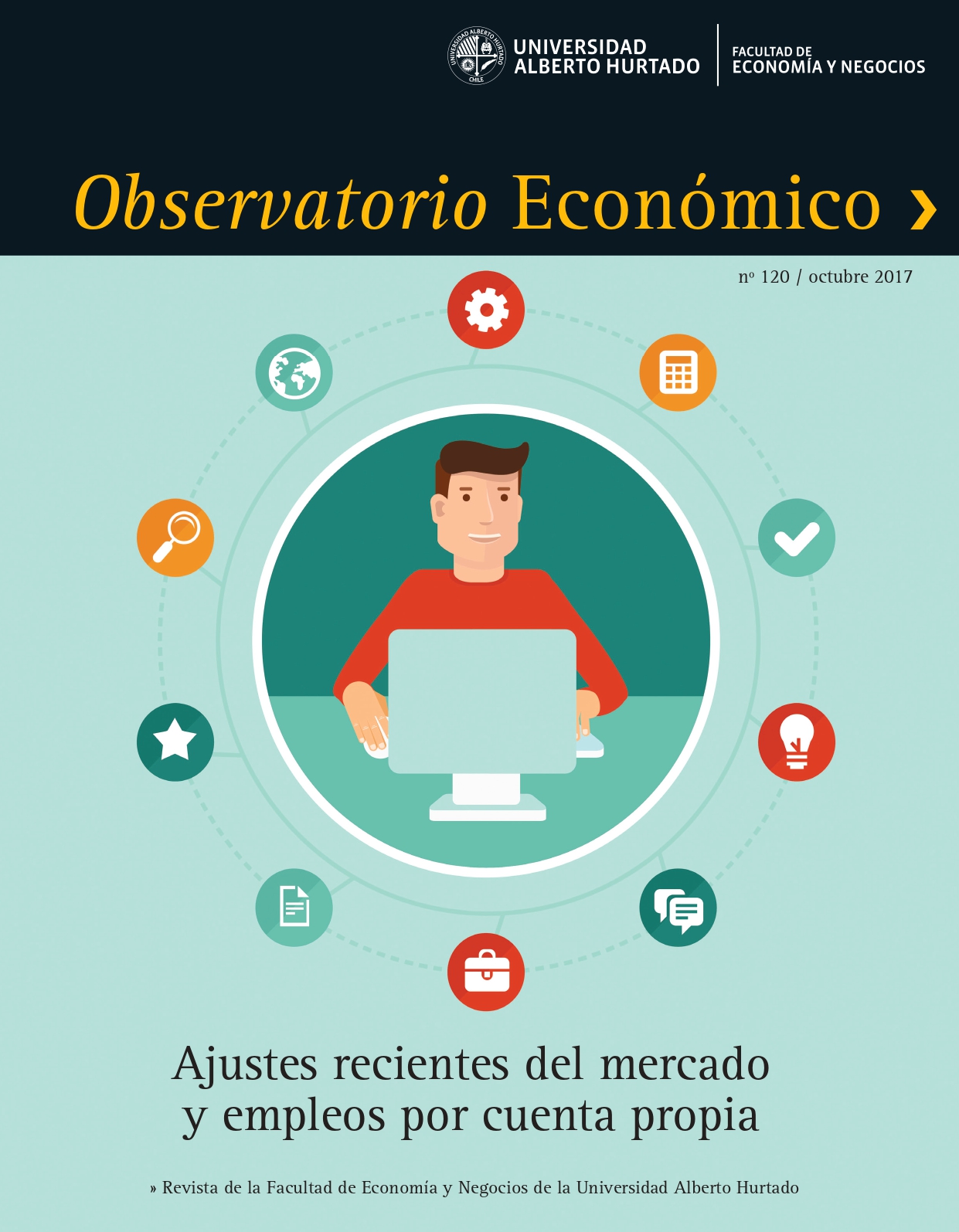 Título del número de la revista : "Ajustes recientes del mercado y empleos por cuenta propia"